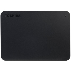 Накопитель внешний HDD 2.5" USB 2.0TB Toshiba Canvio Basics Black + USB-C адаптер (HDTB420EK3ABH)