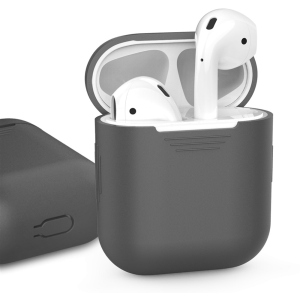 Класичний Силіконовий чохол AhaStyle для Apple AirPods Gray (AHA-01020-GRY) в Черкасах