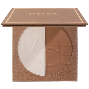 Палитра для скульптуринга Imagic Sculpting Kit FA-129 тон 01 Chocolate beige 22.8 г (6910170001292) ТОП в Черкассах