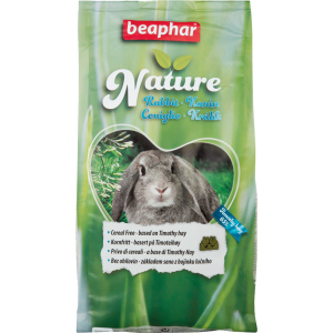 Беззерновий корм для кроликів Beaphar Nature Rabbit з тимофіївкою 1.25 кг (8711231101696) краща модель в Черкасах