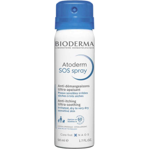 Спрей Atoderm SOS Spray Анти-свербіж Ультразаспокійливий 50 мл (3401528546402) краща модель в Черкасах