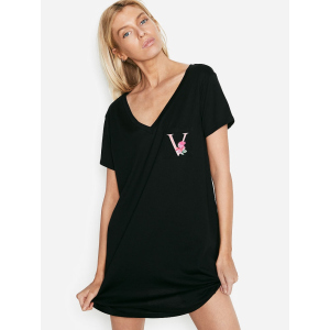 Домашнее платье Victoria's Secret 94365467 XS Черное (1159754070) ТОП в Черкассах