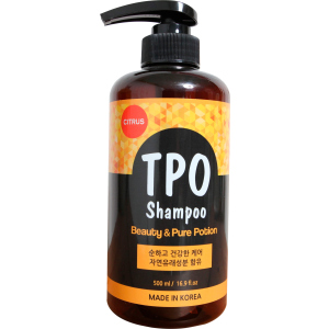 хорошая модель Натуральный питательный шампунь Tpo Shampoo Beauty & Pure Potion для блеска волос 500 мл (8809132966886)