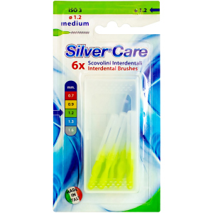 Межзубные ершики Silver Care 6 шт средние (8009315041243) в Черкассах