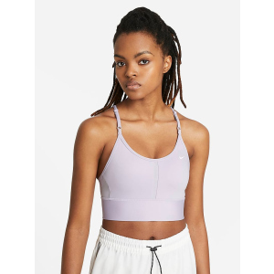 Спортивний Топ Nike W Nk Df Indy Ll Bra DB8765-578 S Бузковий (194957243037) краща модель в Черкасах