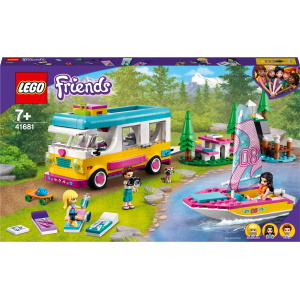 Конструктор LEGO Friends Лісовий будинок на колесах та вітрильний човен 487 деталей (41681) краща модель в Черкасах