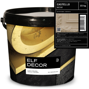 купить Декоративная штукатурка Elf Decor Castello 1 - 2 мм 15 кг (mbaCAS_15)