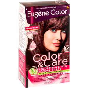 Фарба для волосся Eugene Perma без аміаку Color &amp; Care 5.5 Світлий Шатен Червоне Дерево 125 мл (3140100336245) краща модель в Черкасах