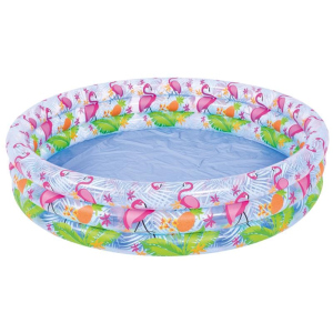 Бассейн детский надувной (фламинго) Jilong 57158 120 х 25 см (JL57158) лучшая модель в Черкассах