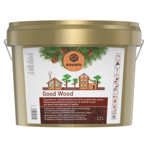 Морилка для дерева Eskaro Good Wood 2.7 л прозорий; тонування в Черкасах