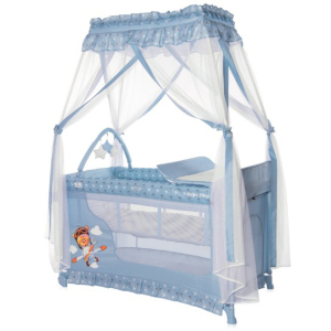 Манеж Lorelli Magic Sleep Blue Adventure (Чарівний сон Блю Адвент) в Черкасах