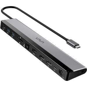 USB-хаб VAVA USB C Docking Station 12-in-1 USB-C Dock, 85W PD Charging (VA-DK004) в Черкасах