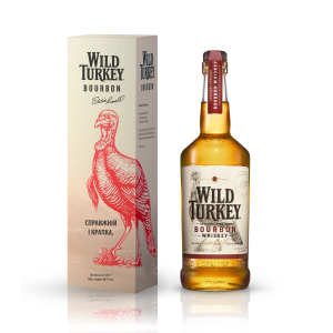 Бурбон Wild Turkey до 8 лет выдержки 0.7 л 40.5% в подарочной коробке (4820180020270) в Черкассах