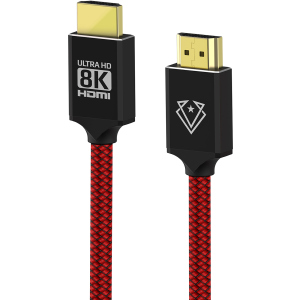 Кабель Vertux VertuLink-150 HDMI 2.1 UltraHD-8K HDR eARC 1.5 м Bloodyred (vertulink-150.bloodyred) ТОП в Черкасах