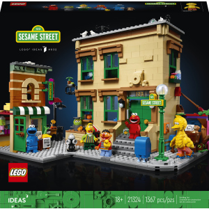 Конструктор LEGO Ideas Улица Сезам 123 1367 деталей (21324) (5702016819953) ТОП в Черкассах