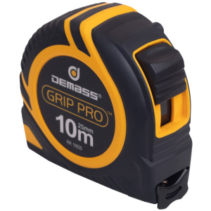 Рулетка измерительная Demass Grip Pro 10 м (RR 10025) в Черкассах