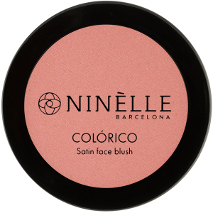 хорошая модель Румяна компактные Ninelle Barcelona сатиновые Colorico 404 Розовый 2.5 г (8435328111695)