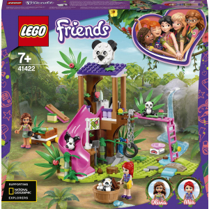 хорошая модель Конструктор LEGO Friends Джунгли: домик для панд на дереве 265 деталей (41422)