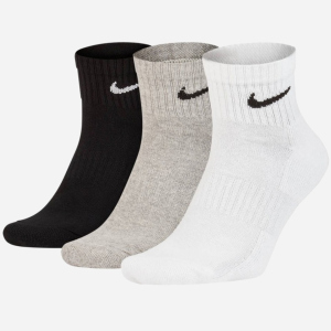 Набір шкарпеток Nike U Nk Everyday Cush Ankle 3pr SX7667-901 38-42 (M) 3 пари (888407236402)