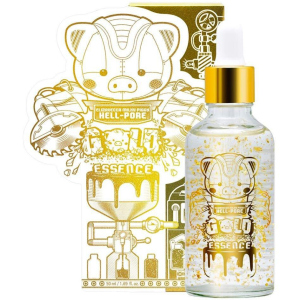 Есенція для обличчя Elizavecca Milky Piggy Hell-Pore Gold Essence з частинками 24к золота 50 мл (8809624500086) краща модель в Черкасах