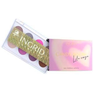 хорошая модель Палетка теней Ingrid Cosmetics Candy Boom Lila Rouge 8 цветов 9.5 г (5902026662567)