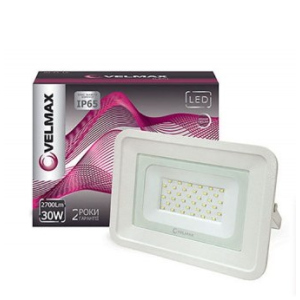 LED прожектор Velmax, 30W, 2700Lm, 6200К (4542) ТОП в Черкасах