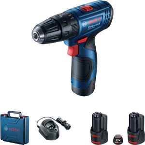 Аккумуляторная ударная дрель-шуруповёрт Bosch Professional GSB 120-LI (2.0 Ah) (06019G8100)