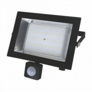 Прожектор світлодіодний Sokol LED-SLT 50W 6500K з датчиком руху ТОП в Черкасах