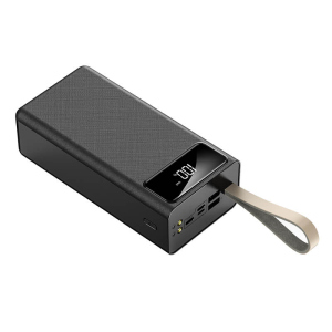 Потужний PowerBank iBattery 50000 mAh black краща модель в Черкасах