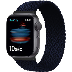 Ремешок Promate Fusion-40M для Apple Watch 38-40 мм 1/2/3/4/5/6/SE Charcoal (fusion-40m.charcoal) ТОП в Черкассах