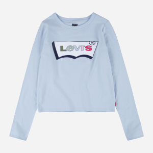 Футболка с длинными рукавами детская Levi's Lvg Long Slv Baby Tee Shirt 4ED492-K1H 140 см Синяя (3665115437492) в Черкассах