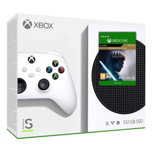 Microsoft Xbox Series S 512Gb + Star Wars Jedi: Fallen Order Deluxe Edition (російська версія) в Черкасах