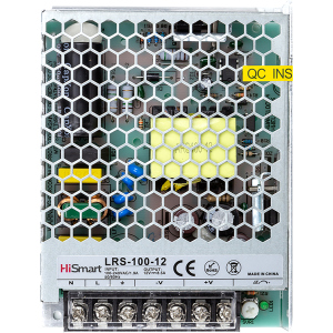 Блок живлення HiSmart 12V 8.5A 100W (LRS-100-12) краща модель в Черкасах