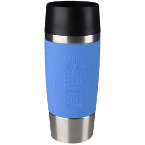 Термокухоль Tefal Travel Mug блакитний 0.36 л (K3086114) краща модель в Черкасах