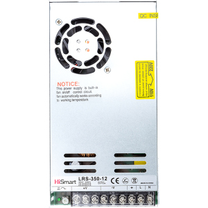 Блок живлення HiSmart 12V 29A 350W (LRS-350-12) краща модель в Черкасах