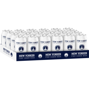 Упаковка пива New Yorker Fine Lager 4.5 % 0.33 л х 24 шт (5060430090120) рейтинг