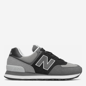 Кроссовки New Balance 574 ST WL574WU2 41.5 (10) 27 см Серые с черным (195481032432) ТОП в Черкассах