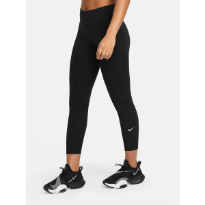 Спортивные леггинсы Nike W Nk One Df Mr Crp Tgt DD0247-010 XS (194502869538) лучшая модель в Черкассах