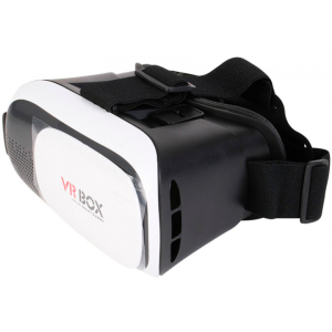 Окуляри віртуальної реальності Vr Box Glasses 3D VR-001 Black/White + VR пульт дистанційного керування (F03К187) краща модель в Черкасах