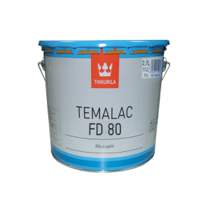 хорошая модель Эмаль алкидная TIKKURILA TEMALAC FD 80 антикоррозионная, TCL-транспарентная, 2,7л