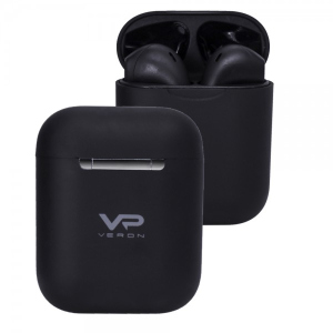 Бездротові навушники сенсорні Bluetooth stereo гарнітура VERON VR-01 Black в Черкасах