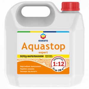 Грунтовка Eskaro Aquastop Expert 3 л лучшая модель в Черкассах