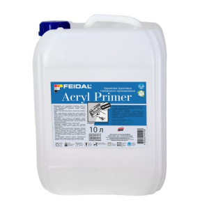 Акрилова ґрунтовка 10л FEIDAL Acryl-Primer ТОП в Черкасах