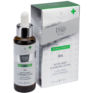 Детокс-лосьйон DSD de Luxe 004 Medline Organic Detox Deep Cleansing Lotion для інтенсивної дії та глибокого очищення шкіри голови 50 мл (8437013722209) краща модель в Черкасах