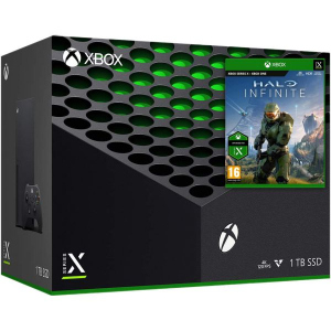 Microsoft Xbox Series X 1Tb + Halo Infinite (російська версія) краща модель в Черкасах