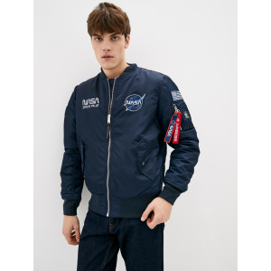 Куртка Airboss MA-1 NASA L Replica Blue (707568225745_A) в Черкассах