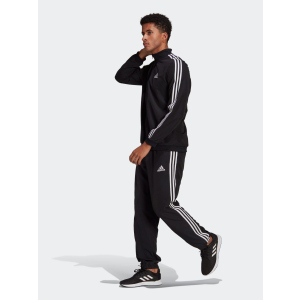 Спортивний костюм Adidas M 3S Wv Tt Ts GK9950 XXL (60-62) Black/White (4062065222939) ТОП в Черкасах