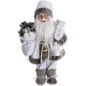 Фігура діда морозу Christmas Decoration 22x16x57 см (ASK000310) ТОП в Черкасах