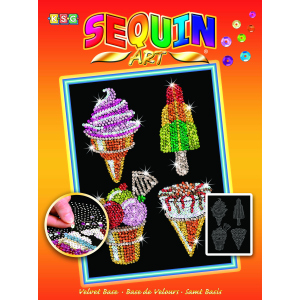 Набор для творчества Sequin Art Orange Ice Creams 25х34 см (SA1504) в Черкассах
