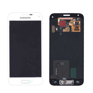 хорошая модель Матрица с тачскрином (модуль) для Samsung Galaxy S5 mini SM-G800F белый High Copy